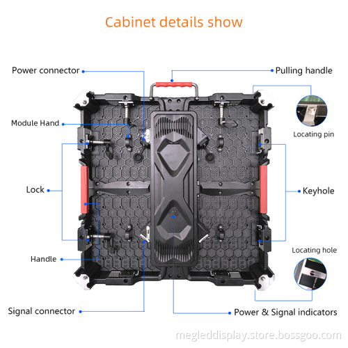 LED Video Wall For Outdoor Wedding Stage Background